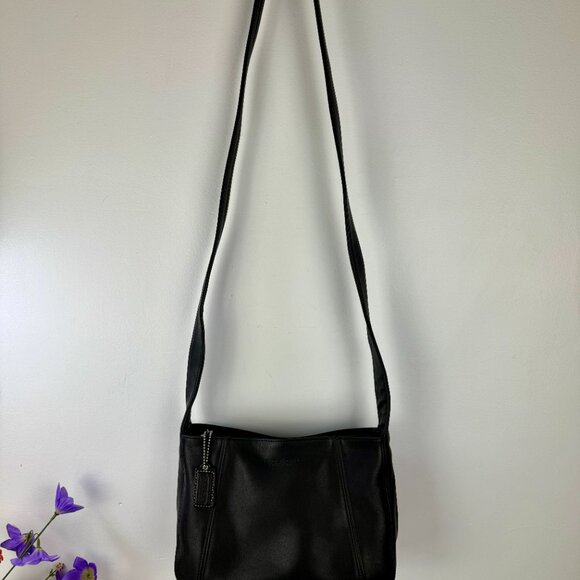 Coach Vintage Lexington #4186 crossbody Black Genuine 1998 - Picture 12 of 16